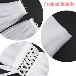 1 Stück Polyester-Gaze-Vorfach&nbsp;AJEW-GL0003-25A-01