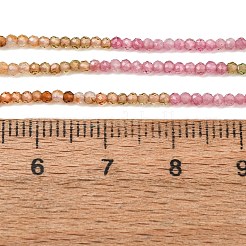 Fili di perle di tormalina multicolore naturale&nbsp;G-I289-03