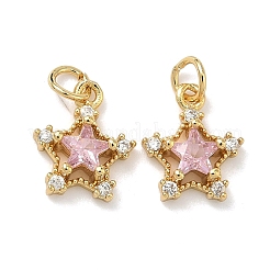 Латунные микро проложить кубического циркония подвески&nbsp;KK-A291-13B-G