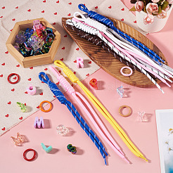 Décorations pendantes de corde de nylon&nbsp;DIY-TA0015-61B