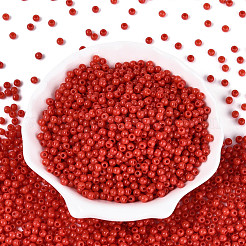 Непрозрачные акриловые бусины&nbsp;SACR-A007-01A-15