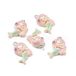 Подвески из непрозрачной смолы на тему океана&nbsp;RESI-J023-10B