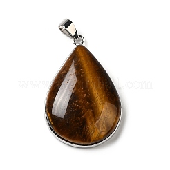 Природных тигровый глаз подвески&nbsp;G-R486-03P-C