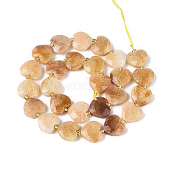 Природный Топаз нефрита бисер нитей&nbsp;G-P592-B16-01