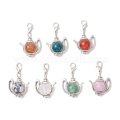 Подвески в виде чайника из акрила&nbsp;HJEW-JM04731