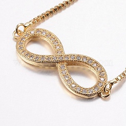 Verstellbare Messing-Bolo-Armbänder&nbsp;BJEW-P200-05G