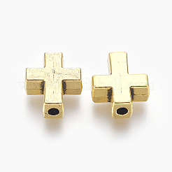 Сплавочные овальные бусины тибетского стиля &nbsp;LS-X-TIBEB-A134914-AG-LF