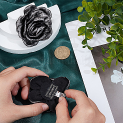 2 шт. полиэстеровые пряжки для обуви&nbsp;AJEW-ME0001-45B