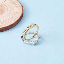 925 anello a polsino aperto in argento sterling&nbsp;JR890B