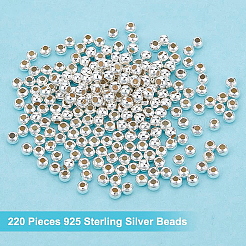 220 pz 925 perline in argento sterling&nbsp;STER-BC0001-60