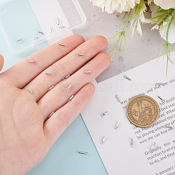 30 шт. 925 наконечника для шнура из стерлингового серебра&nbsp;FIND-GO0002-61