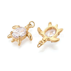 Подвески из нержавеющей стали 304 с кубическим цирконием&nbsp;STAS-T069-66A