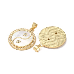 Латунные микро проложить кубического циркония подвески&nbsp;KK-B083-11G