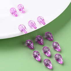 Прозрачные акриловые бусины&nbsp;MACR-S373-59B-B01