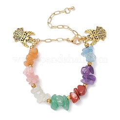 Сплав шарм браслеты&nbsp;BJEW-JB12143