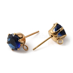 Ионное покрытие (ip) 304 нержавеющая сталь гвоздики фурнитура для сережек STAS-M315-02G-03