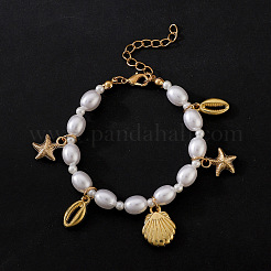 Bracelets avec breloque en alliage&nbsp;WG0FACA-01