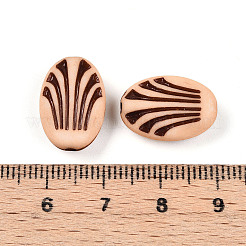 Непрозрачные акриловые бусины&nbsp;SACR-T017-27