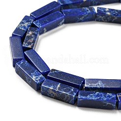 Синтетические окрашенные нити императорской яшмы&nbsp;G-D077-C01-06