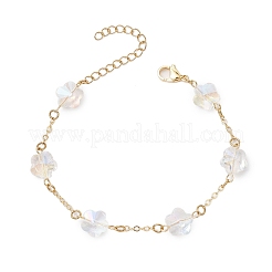 Catene in ottone perline bracciali per donna&nbsp;BJEW-JB11470-02