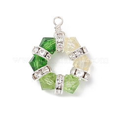 3 шт. подвески из искусственного австрийского хрусталя K3&nbsp;PALLOY-TA00311