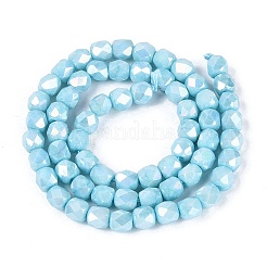Brins de perles de verre électrolytiques anti-ternissement&nbsp;GLAA-N057-6mm-09