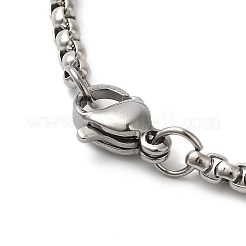 Не тускнеющий овальный крест-анх из нержавеющей стали 201 пробы с египетским религиозным кулоном в виде глаза Гора для женщин и мужчин&nbsp;LS-NJEW-F324-05P