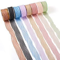 Ruban froissé en polyester&nbsp;OCOR-TAC0035-12C