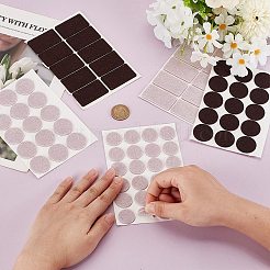 6 комплект 6-х стилевых войлочных мебельных накладок&nbsp;AJEW-BC0007-89