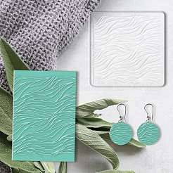 Доски с текстурой акриловой глины&nbsp;DIY-WH0498-0007