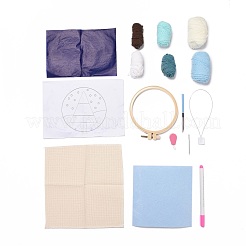 Kit de démarrage pour la broderie au poinçon&nbsp;DIY-E039-02