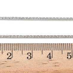 Colliers à maillons Boston en laiton de 1 mm&nbsp;NJEW-Z097-02P