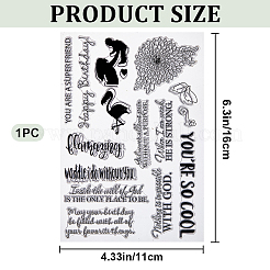 Tampons en silicone transparent&nbsp;DIY-WH0504-59