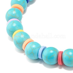 Coeur acrylique perles européennes&nbsp;BJEW-JB07496-02
