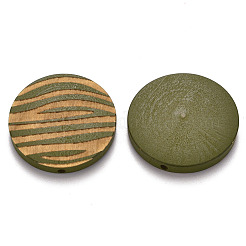 Perle di legno naturale verniciate&nbsp;WOOD-N006-06D