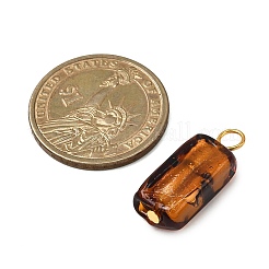 Ручной работы подвески золотые бусины песка&nbsp;PALLOY-JF04370-02