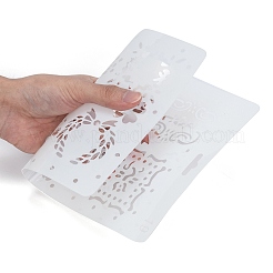 Пластиковые многоразовые шаблоны трафаретов для рисования&nbsp;DIY-F018-B19