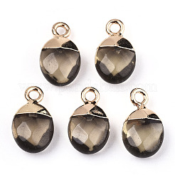Breloques en verre à facettes&nbsp;X-GLAA-N040-007A
