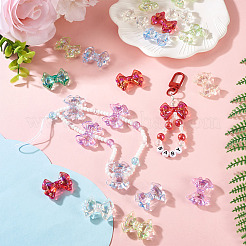 20шт УФ-покрытие прозрачные акриловые бусины&nbsp;MACR-TA0002-36