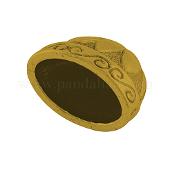 Coni di perline stile tibetano&nbsp;LS-TIBE-00748-AG-LF