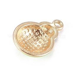 Подвески из эмалированного сплава цинка&nbsp;ENAM-WH0047-42D