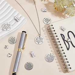 40шт 4 стильные подвески из сплава в тибетском стиле на День учителя&nbsp;TIBE-SC0001-80