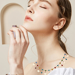 Латунные бабочки и стразы бриллиантовые подвески браслет нагрудник ожерелье набор для самостоятельного изготовления&nbsp;DIY-WR0004-17