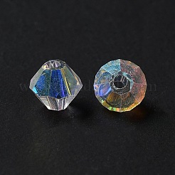 Гальванические стеклянные бусины&nbsp;GGLA-Z004-04AB