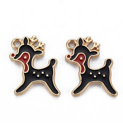 Pendentifs d'émail en alliage&nbsp;ENAM-S126-062A-NR