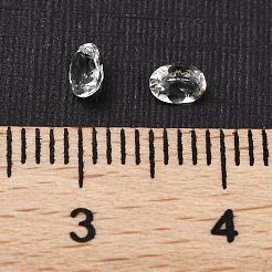 Facettierte natürliche weiße Topas-Cabochons&nbsp;G-I295-05C-16B-05