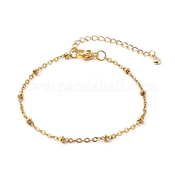 Ensemble de bracelets en acier inoxydable 304 avec trombones et chaînes satellites&nbsp;X-BJEW-JB06523