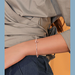 18шт 3 цвета железный браслет-манжета в форме сердца для женщин&nbsp;BJEW-NB0001-05