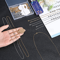 20 шт. набор из цепочек из нержавеющей стали 304 двух цветов&nbsp;STAS-SC0006-21