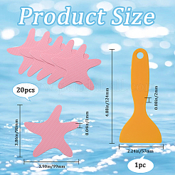 20 шт. противоскользящие наклейки для ванны Peva&nbsp;FIND-GF0008-92